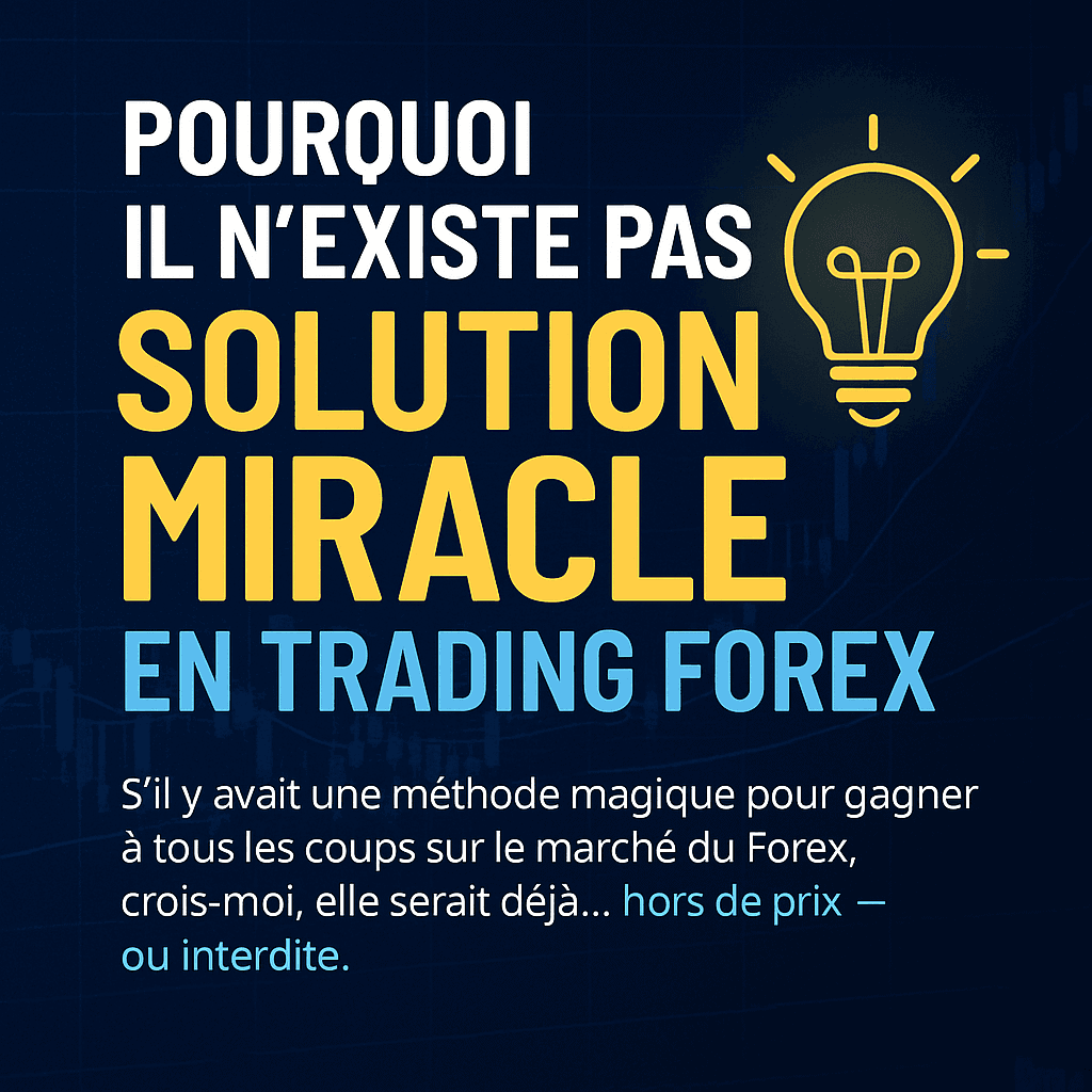 Pourquoi il n'existe pas de solution miracle en trading forex